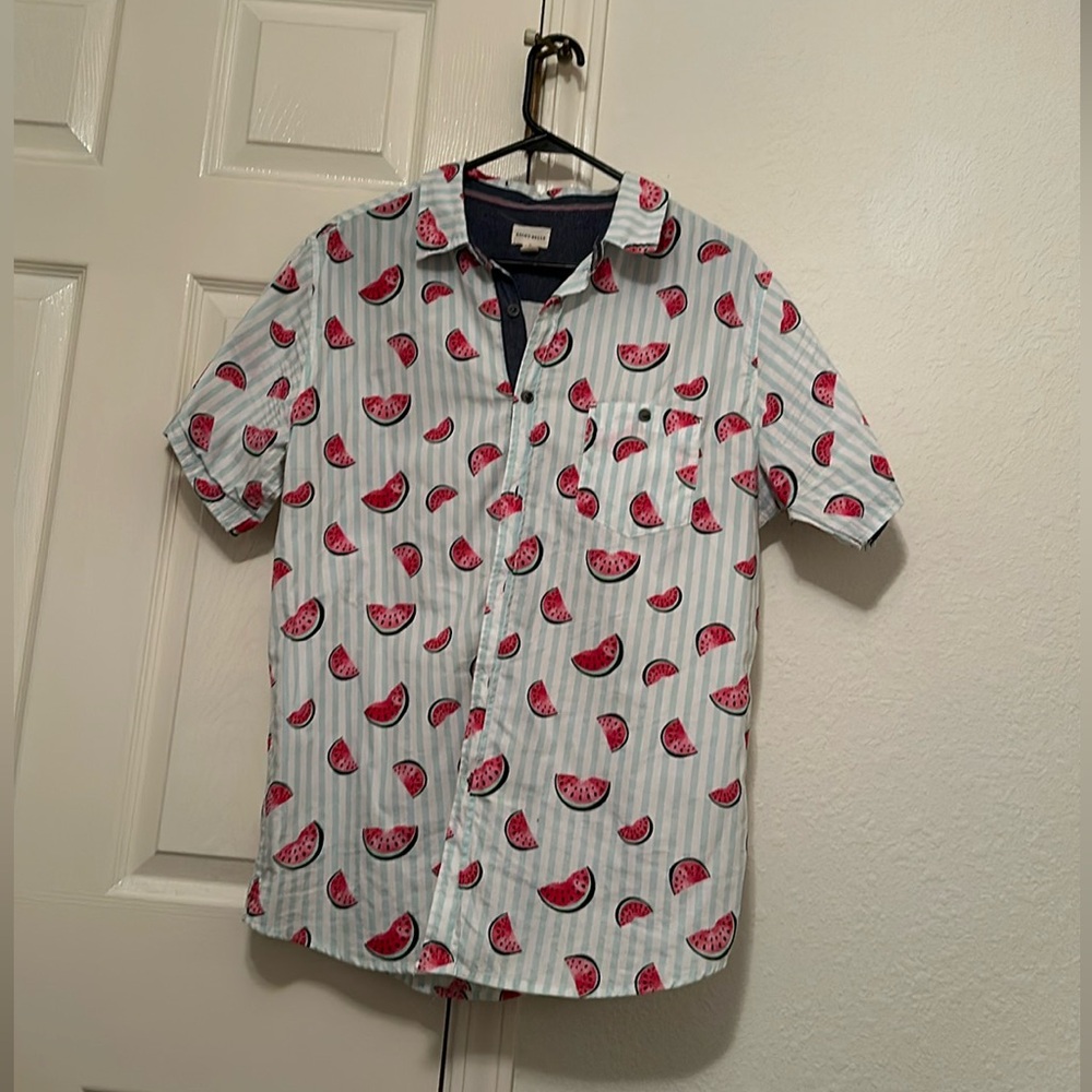 Watermelon Button Down Shirt
